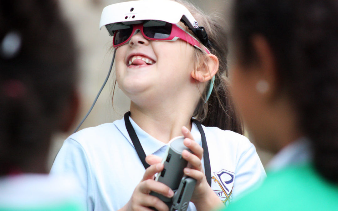St. Peter's student fulfills visual wish with eSight glasses