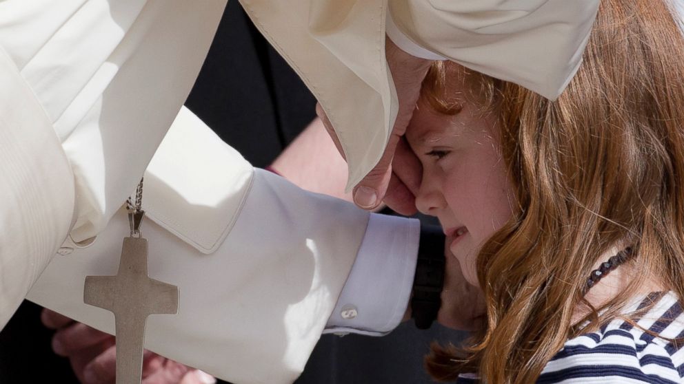 Girl With 'Visual Bucket List' Is Blessed by Pope Francis